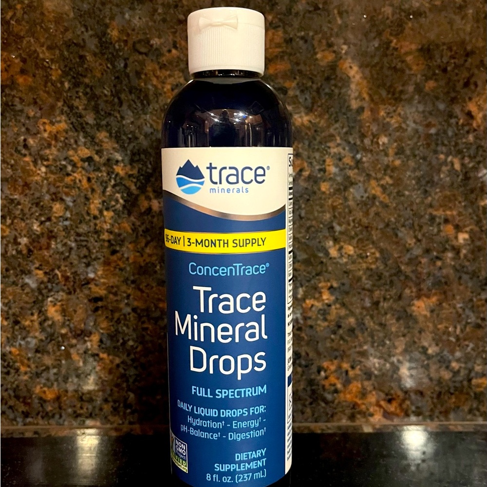 Trace Minerals
Trace Mineral Drops 8 fl oz
